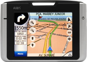 GPS automotivo da Aires, bastante conhecido no mercados de GPS para carros