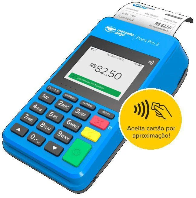 Maquininha de Cartão Point Pro 2 Mercado Pago